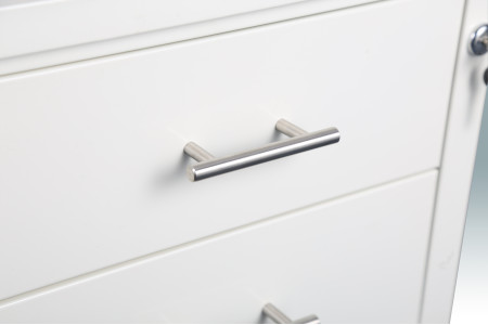 BLACKCOMB 3-drawer Steel Cabinet, Ivory